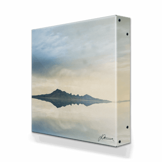 Bonneville Salt Flats: Metal Box Art Metal Box Wall Art John Lichtwardt
