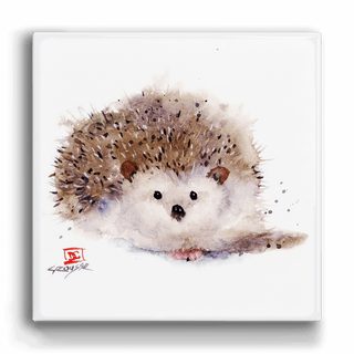 Hedgehog - Metal Box Art Metal Box Wall Art Dean Crouser