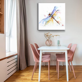 Pond Dragonfly - Metal Box Art Metal Box Wall Art Dean Crouser