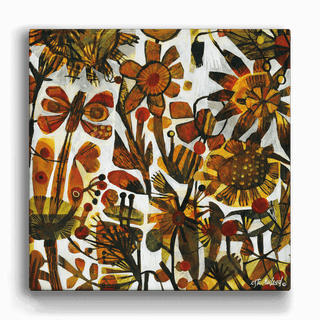Amber - Metal Box Art Metal Box Wall Art Este MacLeod
