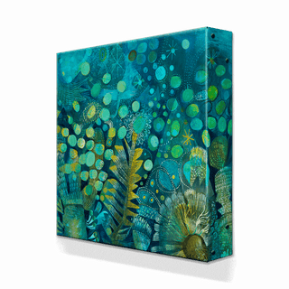Aqua Dreams - Metal Box Art Metal Box Wall Art Este MacLeod