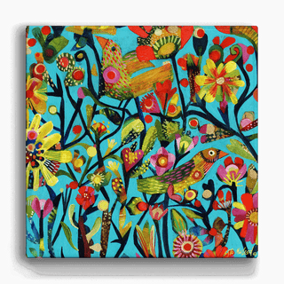 Daydream Garden Symphony - Metal Box Art Metal Box Wall Art Este MacLeod