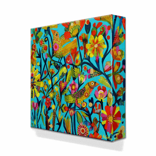 Daydream Garden Symphony - Metal Box Art Metal Box Wall Art Este MacLeod