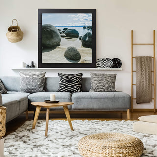 Lake Tahoe Shoreline: Metal Box Art Metal Box Wall Art John Lichtwardt