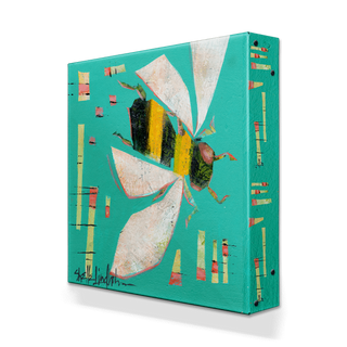 A Bee Symphony: The Drone - Metal Box Art Metal Box Wall Art Shelle Lindholm
