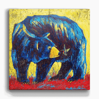 Nosey Neighbor - Metal Box Art Metal Box Wall Art Shelle Lindholm