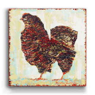 Yard Queen - Metal Box Art Metal Box Wall Art Shelle Lindholm