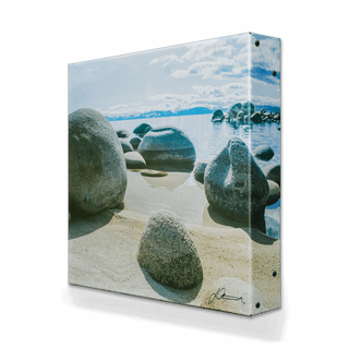 Lake Tahoe Shoreline: Metal Box Art Metal Box Wall Art John Lichtwardt