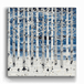 Winter Aspens - Square Metal Box Art