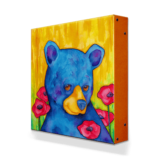 Coy Belle - Metal Box Art Metal Box Wall Art Karen Savory