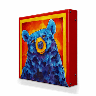 Bound by Wild Desire - Metal Box Art Metal Box Wall Art Karen Savory