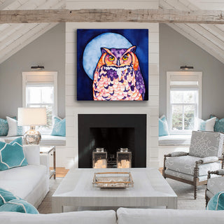Moon Chaser - Metal Box Art Metal Box Wall Art Karen Savory