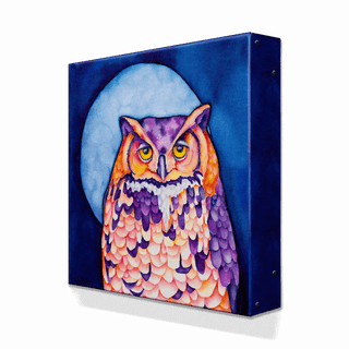 Moon Chaser - Metal Box Art Metal Box Wall Art Karen Savory