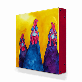 The Girls - Metal Box Art Metal Box Wall Art Karen Savory