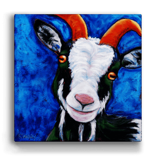 Got Your Goat - Metal Box Art Metal Box Wall Art Karen Savory