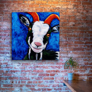 Got Your Goat - Metal Box Art Metal Box Wall Art Karen Savory