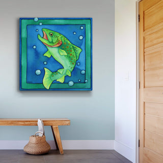 Spring Hatch - Metal Box Art Metal Box Wall Art Karen Savory