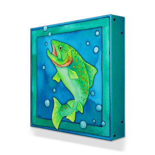 Spring Hatch - Metal Box Art Metal Box Wall Art Karen Savory