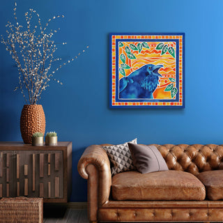 Hola - Metal Box Art Metal Box Wall Art Karen Savory