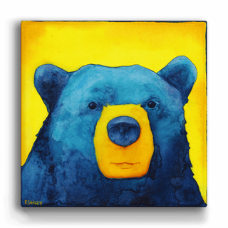 Mama Bear - Metal Box Art Metal Box Wall Art Karen Savory