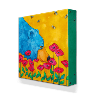 Nosing Around - Metal Box Art Metal Box Wall Art Karen Savory
