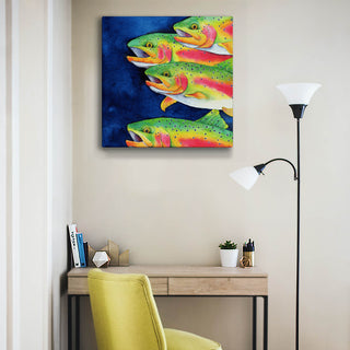 On the Move - Metal Box Art Metal Box Wall Art Karen Savory