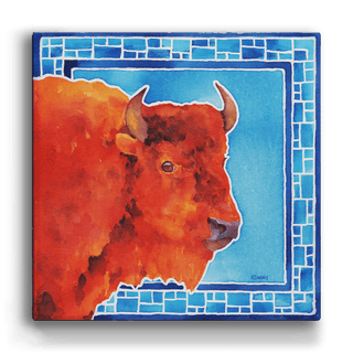 Prairie Thunder - Metal Box Art Metal Box Wall Art Karen Savory