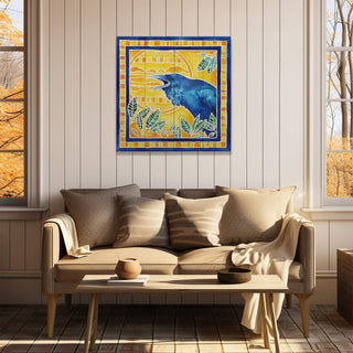 Raven Speak - Metal Box Art Metal Box Wall Art Karen Savory