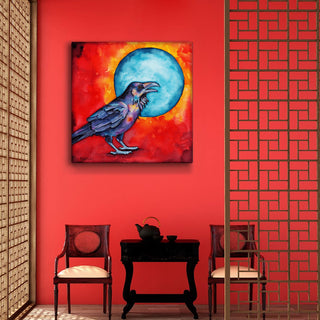 Ravenous Eclipse - Metal Box Art Metal Box Wall Art Karen Savory