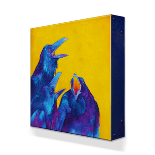 Sunrise Chorus - Metal Box Art Metal Box Wall Art Karen Savory