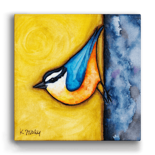 Which Side Up - Metal Box Art Metal Box Wall Art Karen Savory