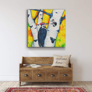 Table For Two - Metal Box Art Metal Box Wall Art Karen Savory