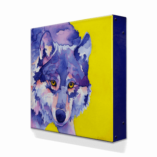 Wild Beauty - Metal Box Art Metal Box Wall Art Karen Savory