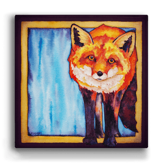 Winter Blues - Metal Box Art Metal Box Wall Art Karen Savory