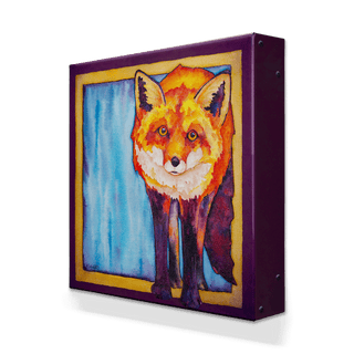 Winter Blues - Metal Box Art Metal Box Wall Art Karen Savory