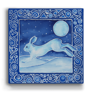 Winter Elegance - Metal Box Art Metal Box Wall Art Karen Savory