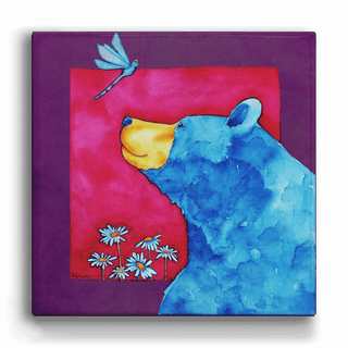 Wonder Bear - Metal Box Art Metal Box Wall Art Karen Savory