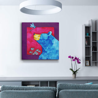 Wonder Bear - Metal Box Art Metal Box Wall Art Karen Savory