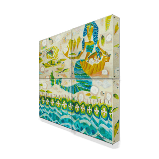 The Shell Collector - Metal Box Art Set Metal Box Wall Art Shelle Lindholm