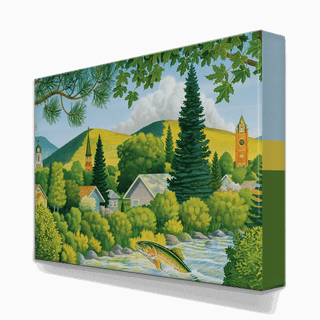 Zoo City Triptych - Metal Box Art Metal Box Wall Art Monte Dolack