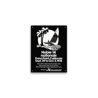 1976 Hobie 14 Nationals - Metal Wall Art Wood & Metal Wall Art Hobie