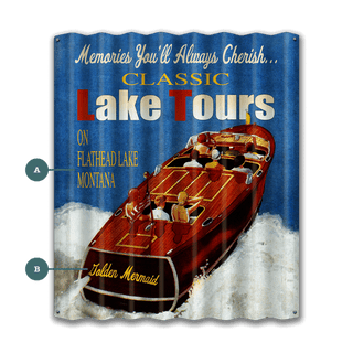 Classic Lake Tours - Corrugated Metal Wall Art Corrugated Wall Art Meissenburg Designs