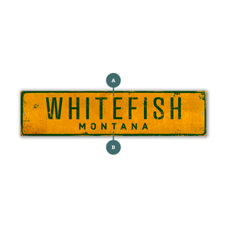 Landmark Classic Custom Signs: Yellow 2 - Wall Decor Wood & Metal Wall Art Out West Design