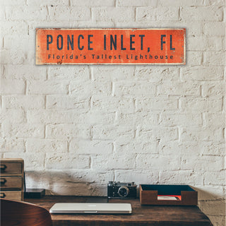 Landmark Classic Custom Signs: Coral 2 - Wall Decor Wood & Metal Wall Art Out West Design