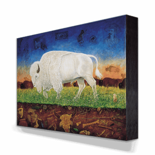 Big Medicine - Metal Box Art Metal Box Wall Art Monte Dolack