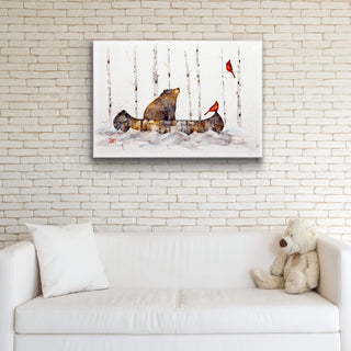 If a Bear had a Boat - Metal Box Art Metal Box Wall Art Dean Crouser