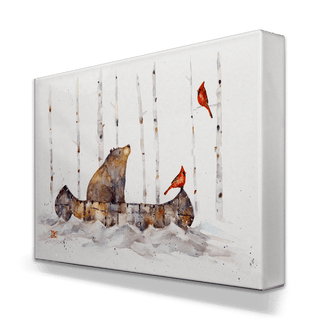 If a Bear had a Boat - Metal Box Art Metal Box Wall Art Dean Crouser