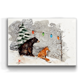 Festive Companions - Metal Box Art Metal Box Wall Art Dean Crouser