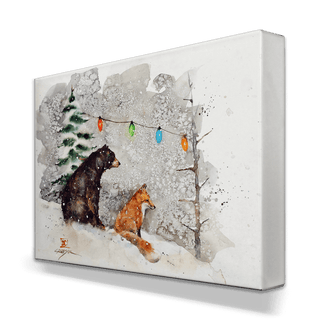Festive Companions - Metal Box Art Metal Box Wall Art Dean Crouser