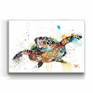 Sea Turtle - Metal Box Art Metal Box Wall Art Dean Crouser